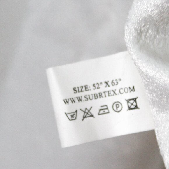 White Blue Gray Feather Drapes Set of 2 Curtain Panels - Picture 13 of 13